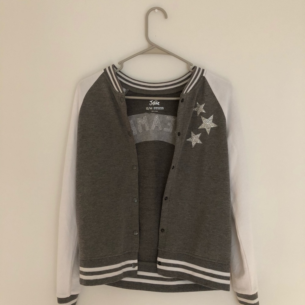 NWT - Justice Varsity Jacket